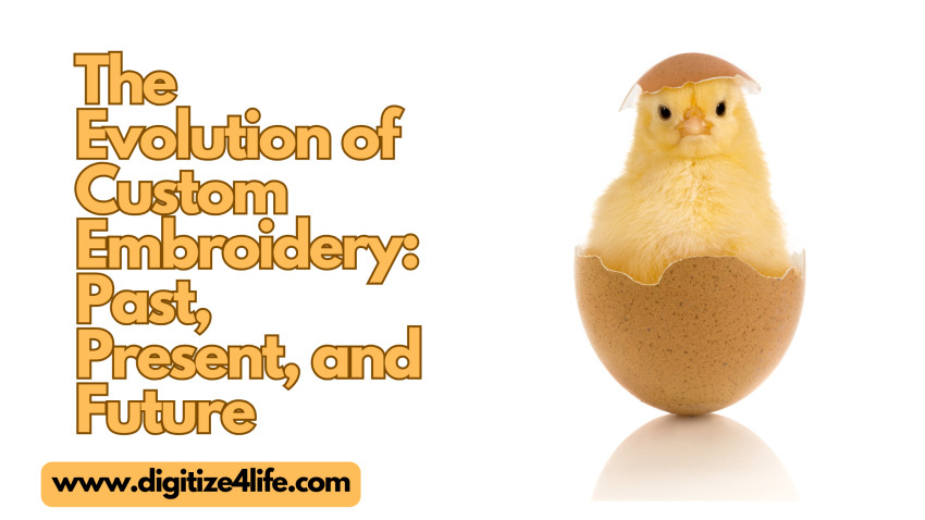 The Evolution of Custom Embroidery: Past, Present, and Future