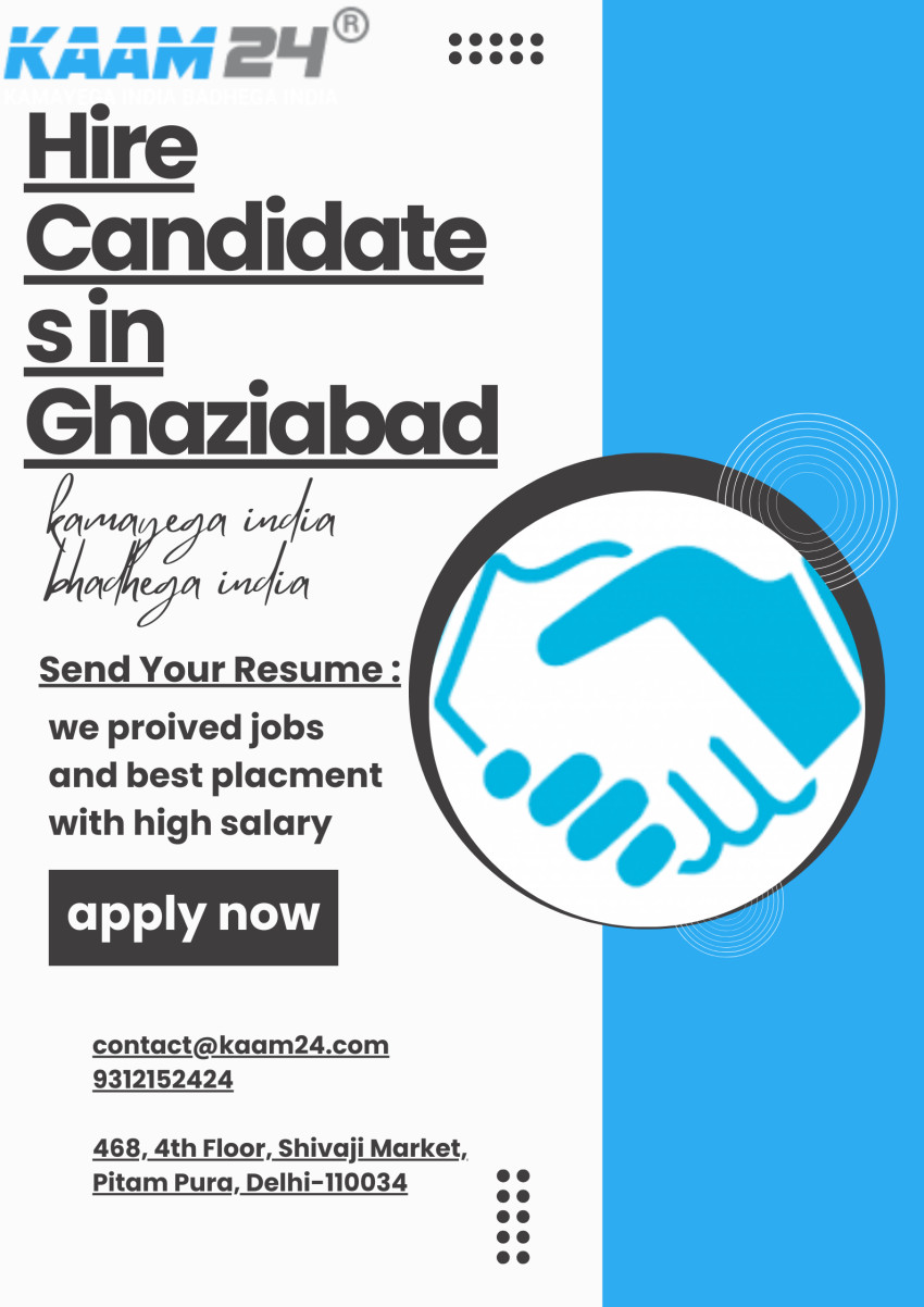 Hire Candidates in Ghaziabad by kaam24