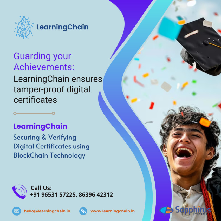 Blockchain powered certificate