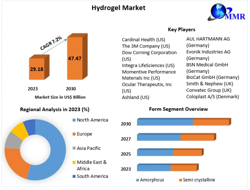 Global Hydrogel Market To Have Significant Growth Rates 2030