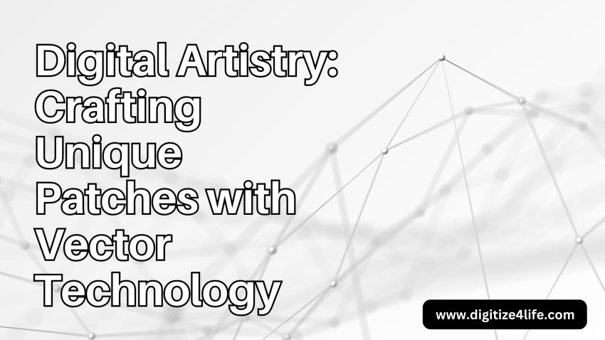 Digital Artistry: Crafting Unique Patches with Vector Technology