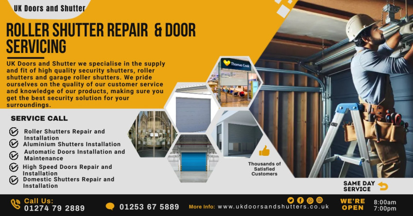 Commercial Garage Doors: A Comprehensive Guide by UK Doors & Shutters