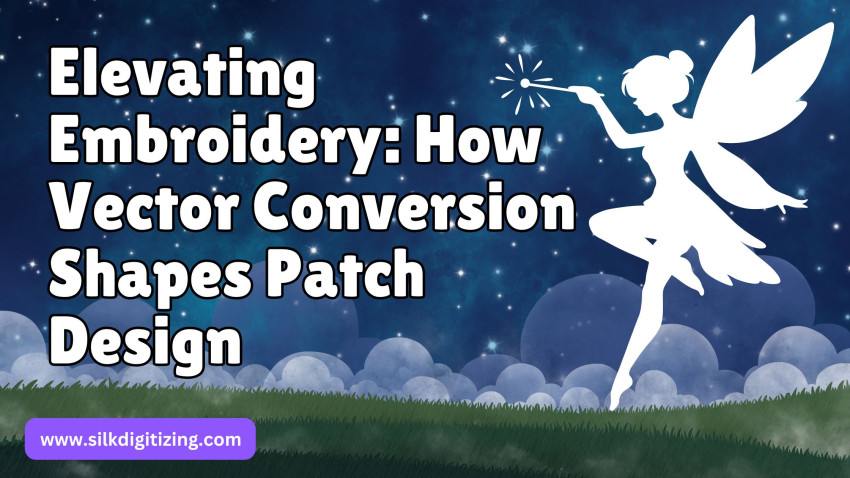 Elevating Embroidery: How Vector Conversion Shapes Patch Design