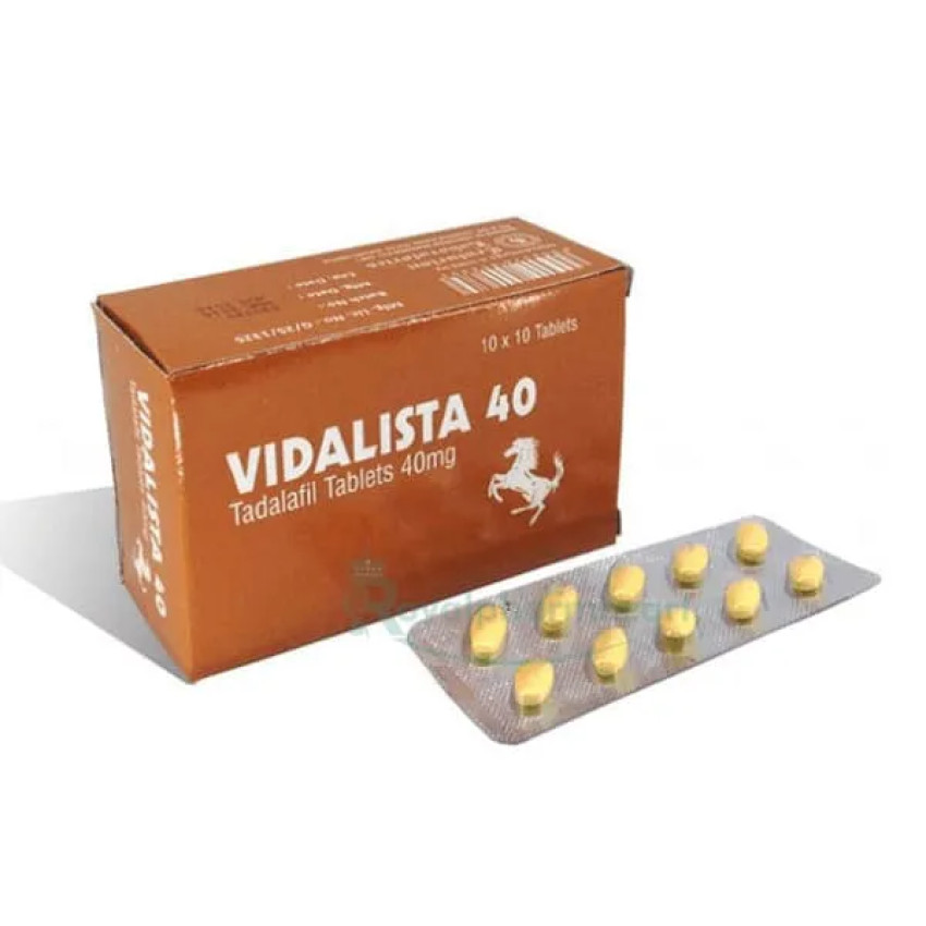 Vidalista 40: Purchase Online Best Tadalafil Tablets | Royalpharmacart