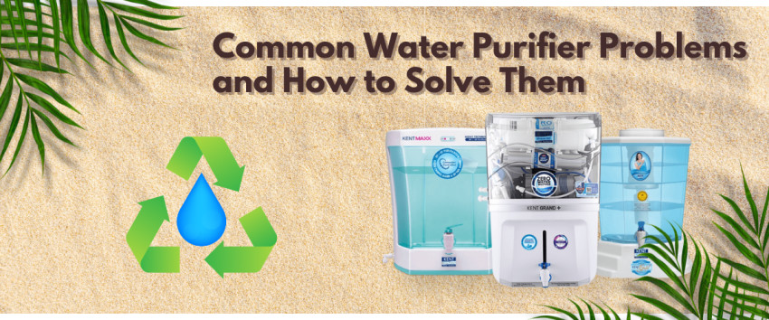 Common Water Purifier Problems and How to Solve Them