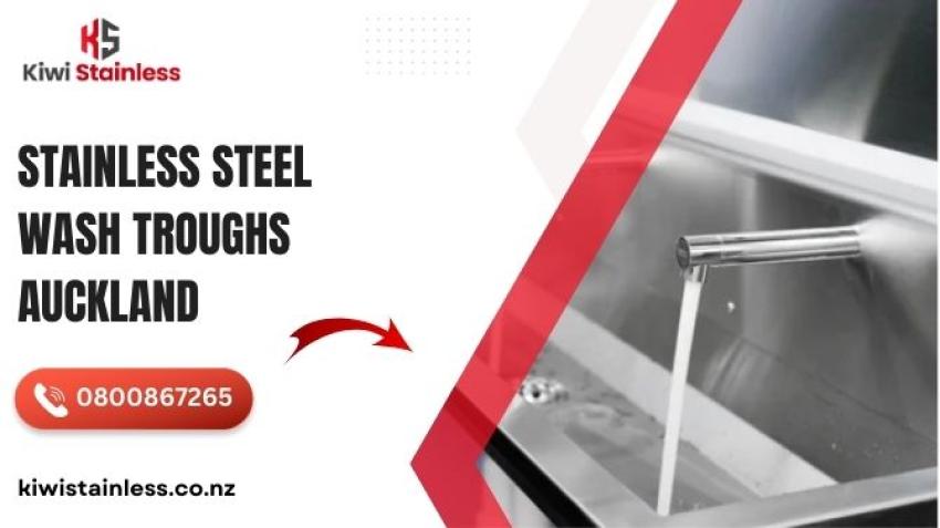 High-Quality Stainless Steel Wash Troughs for Commercial and Industrial Use in Auckland