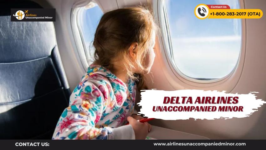Delta Airlines Unaccompanied Minor - Kids Fly Alone