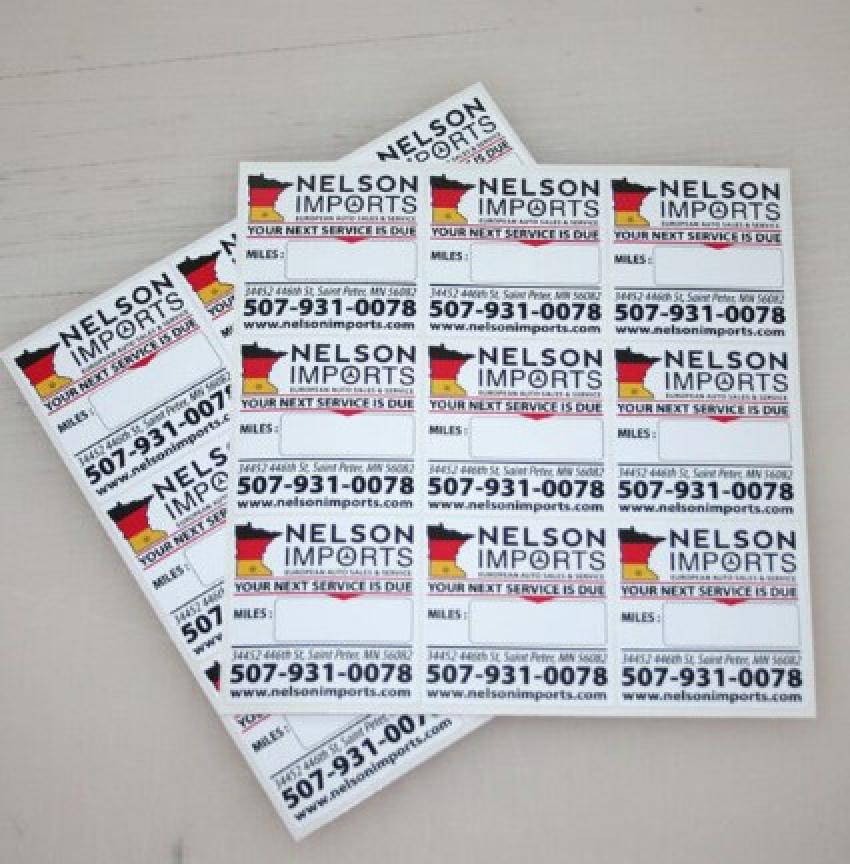 Know Static Cling Oil Change Stickers Can Improve Customer Retention