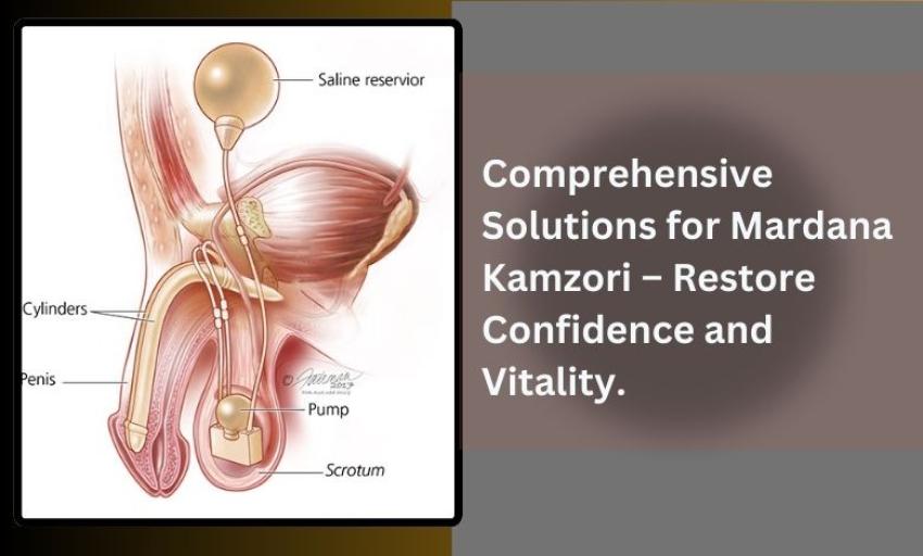 Revitalizing men’s health: Comprehensive solutions for mardana kamzori