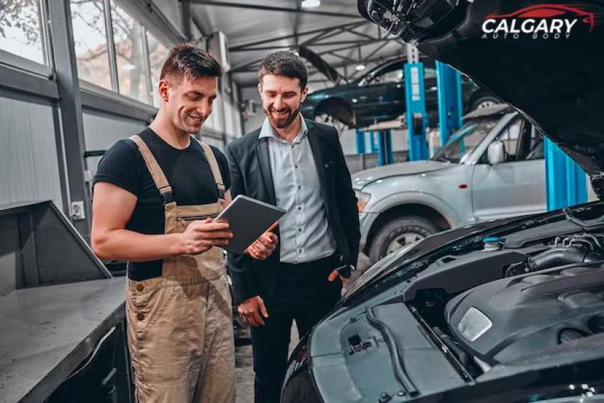 Fixing Common Car Damage At Calgary Auto Body Shop