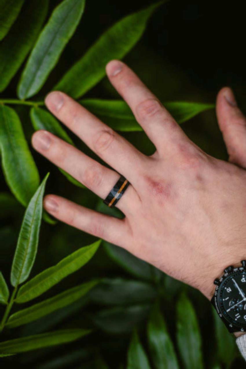 Ring Herren Schwarz – 2025's Top Statement Stück
