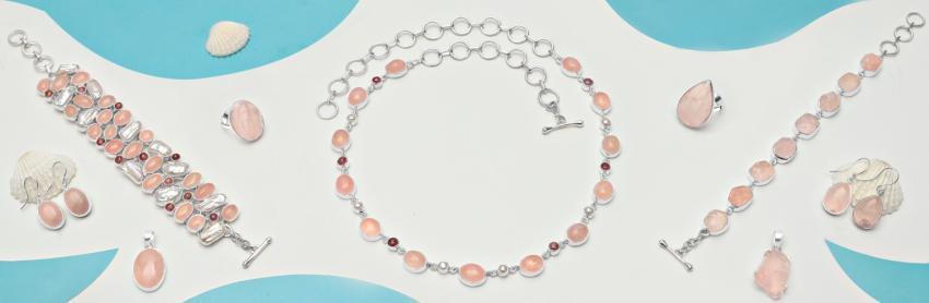 Rose Quartz jewelry Easy, Sweet, And Fashionable