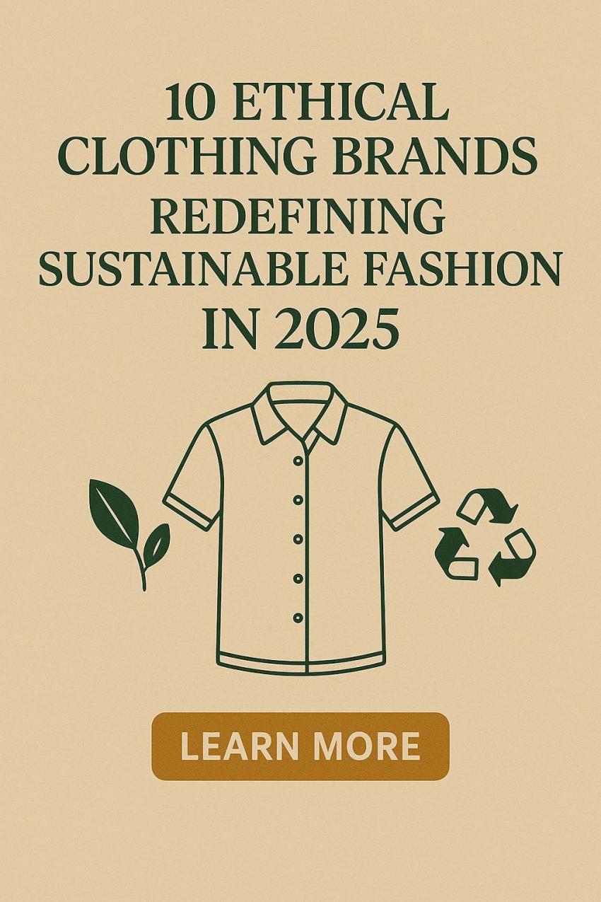 10 Ethical Clothing Brands Redefining Sustainable Fashion in 2025