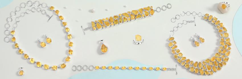 Citrine rings That Glows with Golden warmth