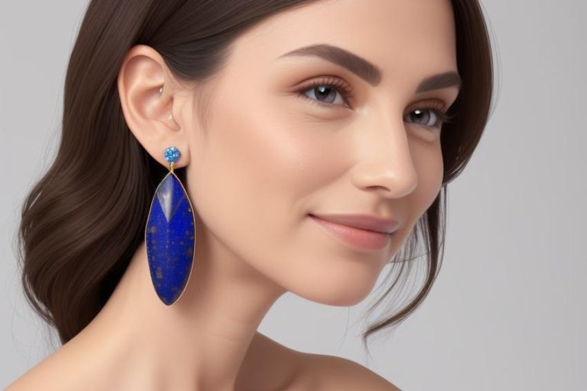 Lapis Earrings for each event: From casual to Glam