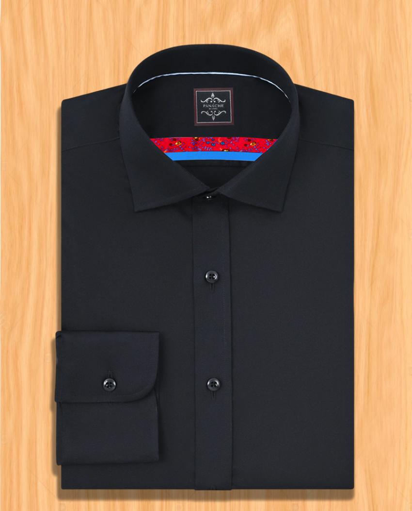 Black Mens Dress Shirts | Mens Fashion Shirt