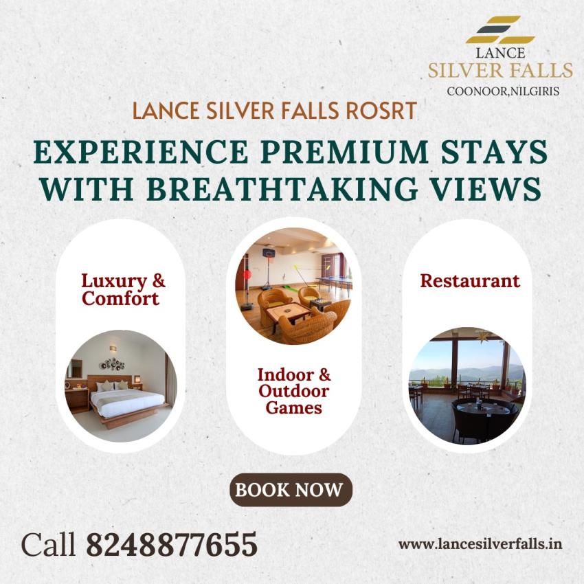 Beyond Ordinary: Discover Lance Silver Falls, Your Nilgiris Retreat near Coonoor