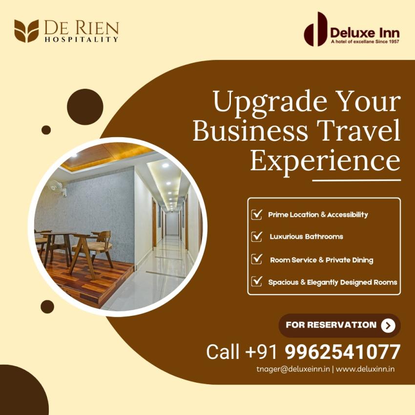 Need Business Class Accommodation in T. Nagar? Check out Deluxe Inn
