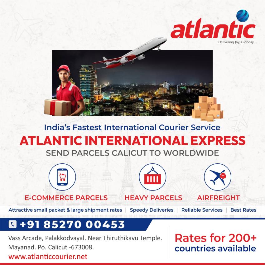 Affordable Delivery of Handloom Cotton Saree with Atlantic International Courier Service in Calicut