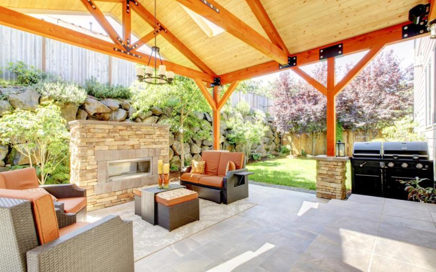 How Can Outdoor Living Space Construction Boost Home Value?