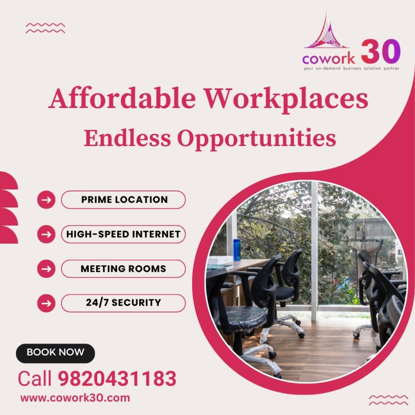 Innovate & Collaborate: CoWork30, Your Best Workspace in Andheri East, Mumbai