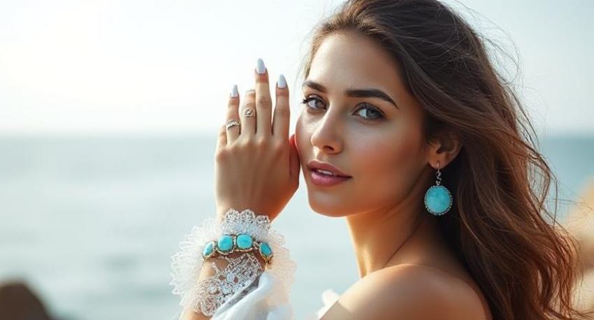 Wearing The Calm: The Soulful Beauty Of Larimar Rings And Bracelets