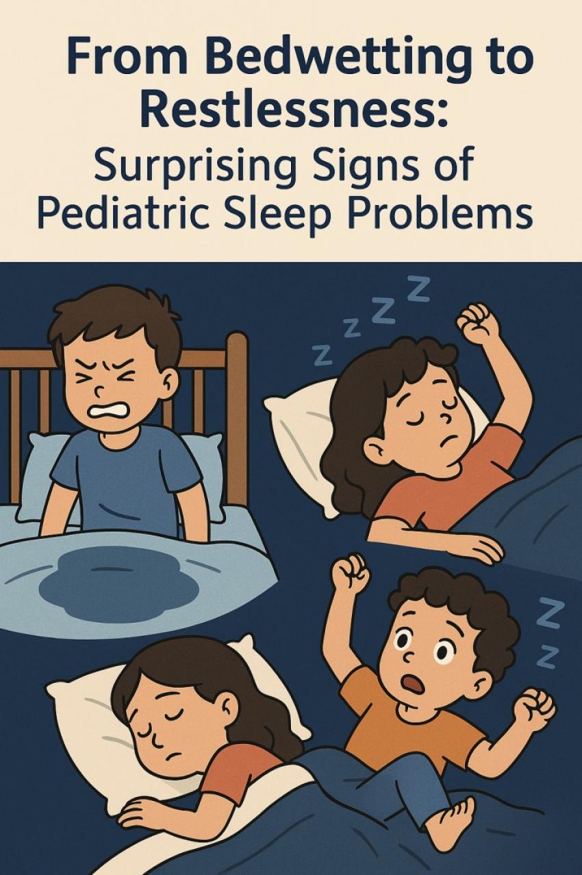 From Bedwetting to Restlessness: Surprising Signs of Pediatric Sleep Problems