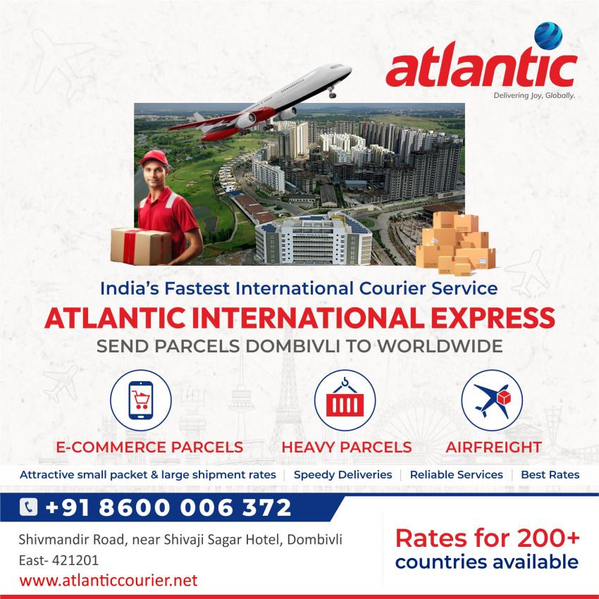 Fast & Affordable International Courier Service in Dombivli for Businesses & Individuals