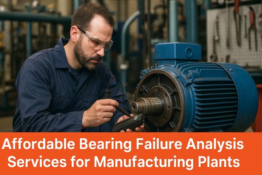 Affordable Bearing Failure Analysis Services for Manufacturing Plants
