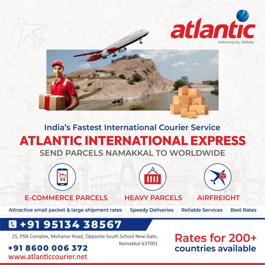 Affordable way to ship organic ghee, millets & oils globally via Namakkal international courier