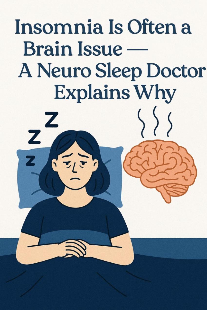 Insomnia Is Often a Brain Issue — A Neuro Sleep Doctor Explains Why