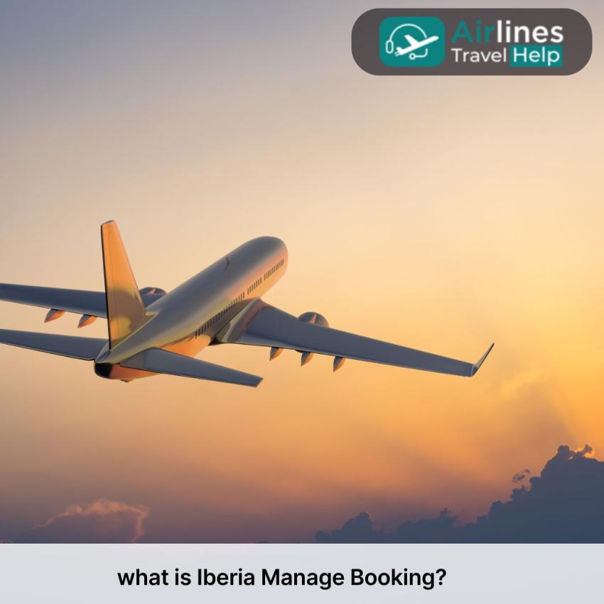 What Is Iberia Manage Booking?