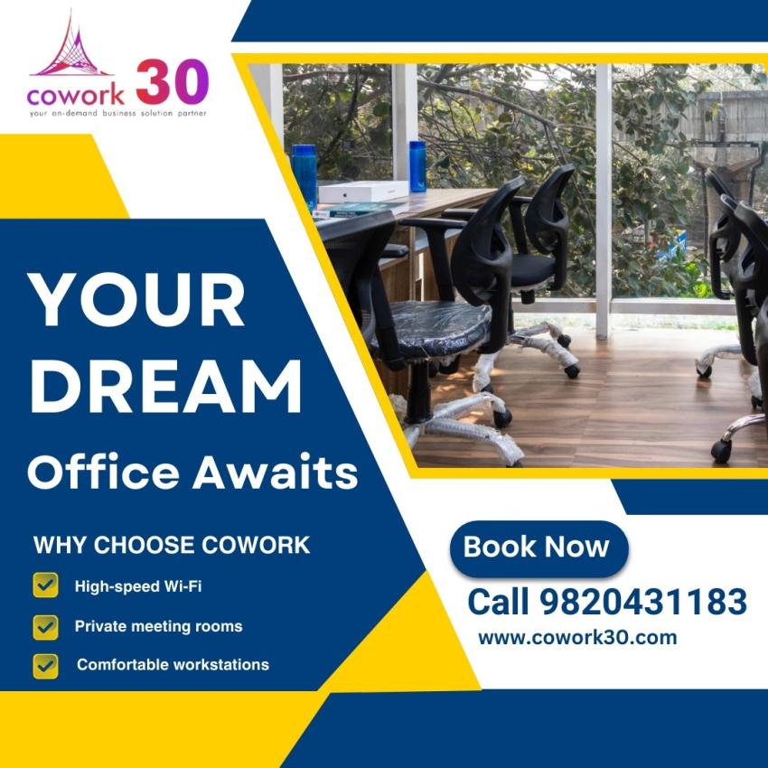 Potential with Innovative Managerial Office Spaces in Andheri East, Mumbai at CoWork30