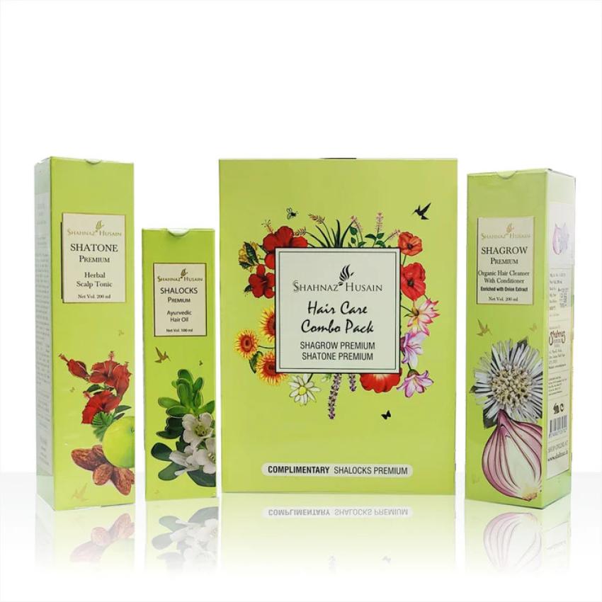 Achieve Strong, Shiny Hair with Shahnaz Husain Hair Care Kit