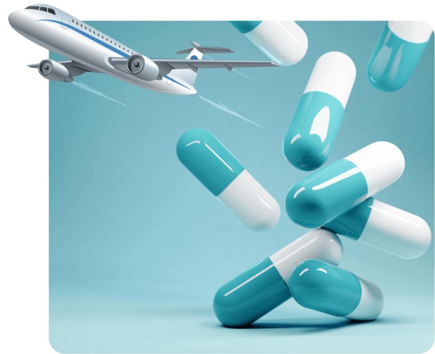 Send Medicines from India to New Zealand—International Shipping