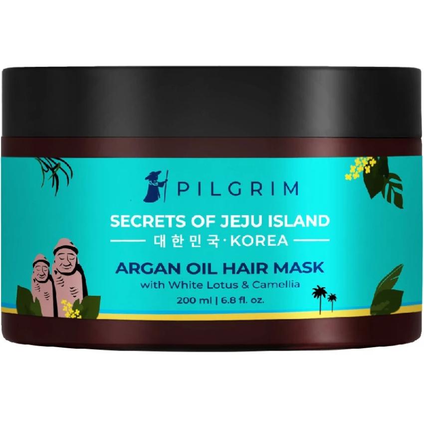 Hair Repair, the Natural Way with Pilgrim Argan Oil Hair Mask with White Lotus & Camellia