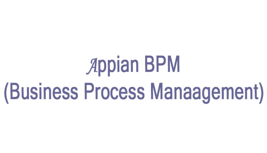Appian BPM Online Training From Hyderabad India