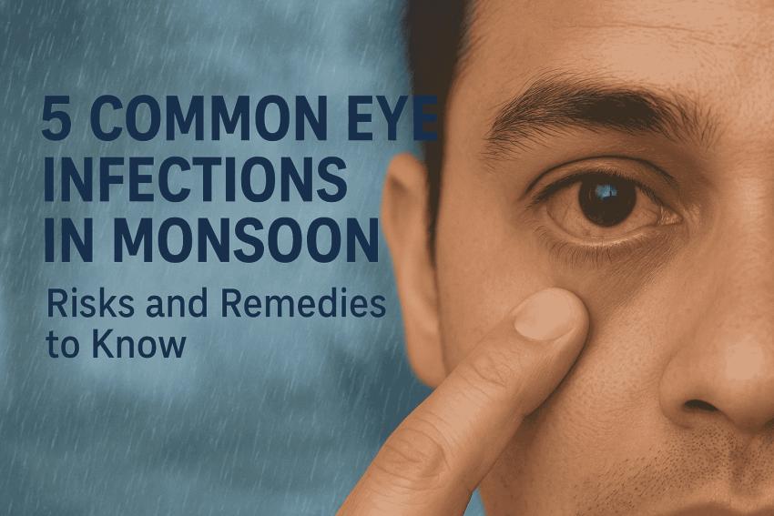 5 Common Eye Infections in Monsoon: Risks and Remedies to Know