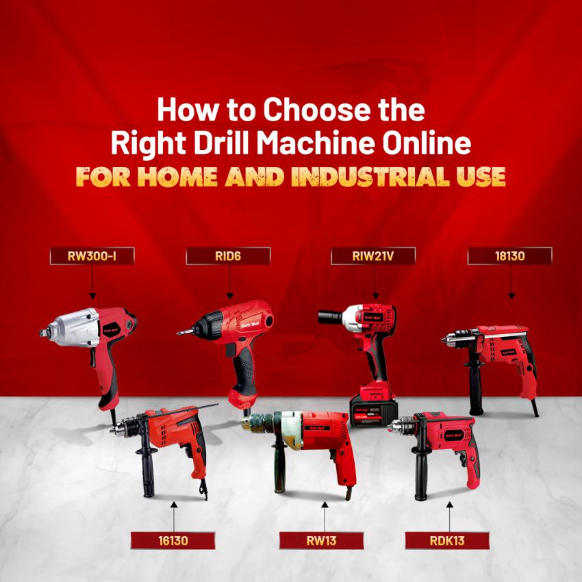 Buy Hand Drill Machines Online from Ralli Wolf