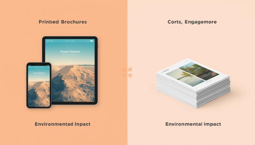 Flipbooks vs Print Marketing: Cost & Impact Explained