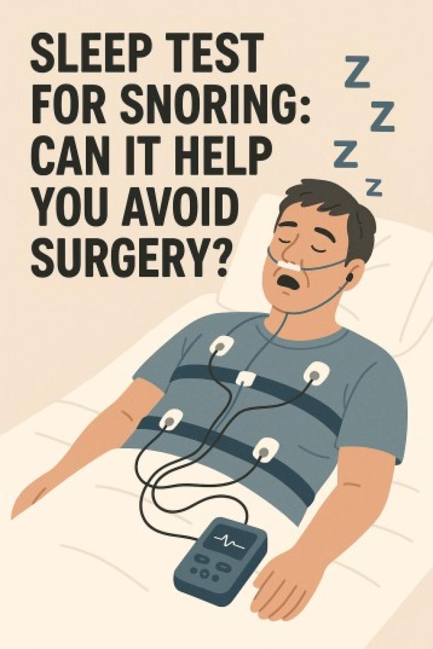 Sleep Test for Snoring: Can It Help You Avoid Surgery?