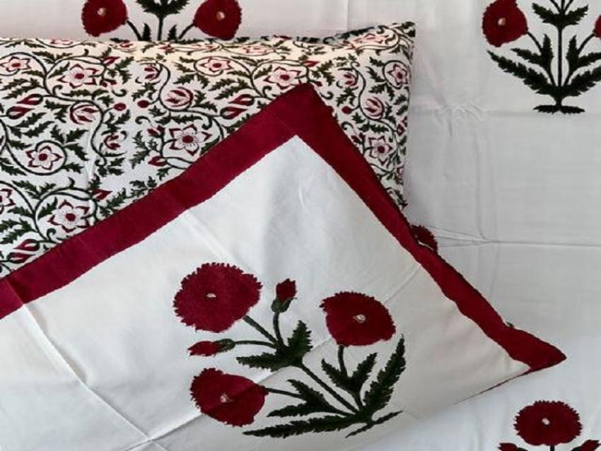 Count on Hand Block Printed Home Textiles Shop India