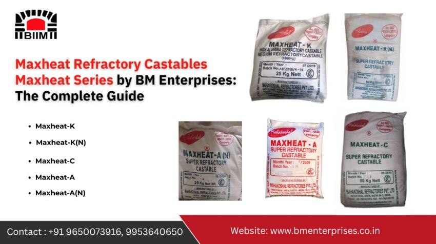 Maxheat Refractory Castables Maxheat Series by BM Enterprises: The Complete Guide