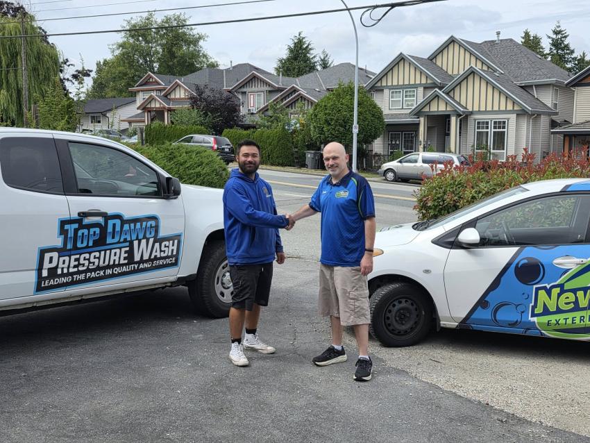 Top Dawg Pressure Wash Acquires New Again Services to Expand Lower Mainland Power Washing Coverage