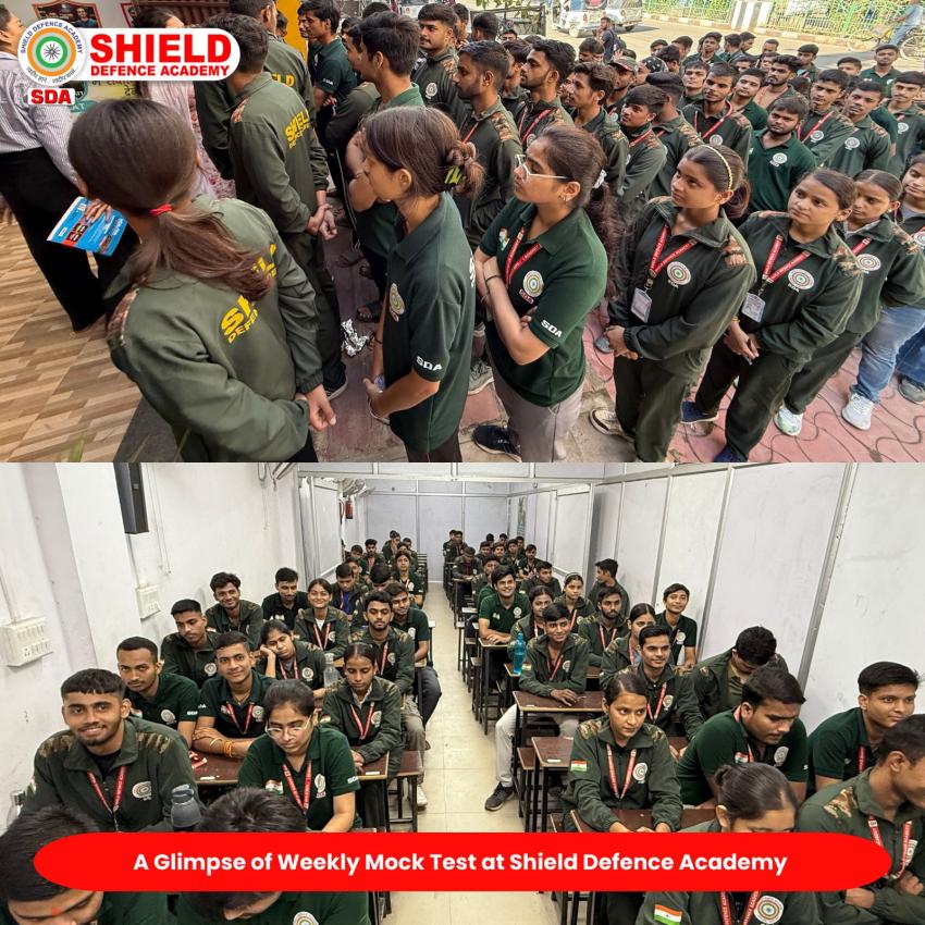 A trial test before NDA 2 exam from Top NDA coaching in Lucknow