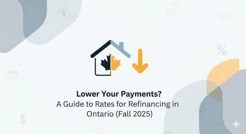 Lower Your Payments? A Guide to Rates for Refinancing in Ontario (Fall 2025)