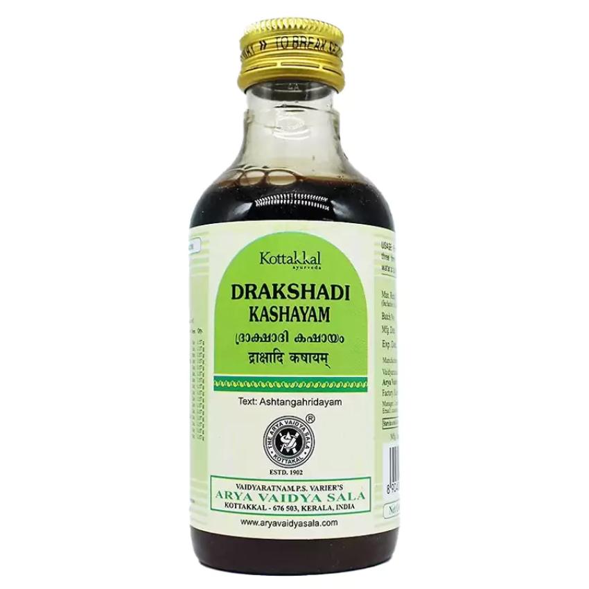 Your Natural Remedy for Stress & Heat: Kottakkal Ayurveda Drakshadi Kashayam
