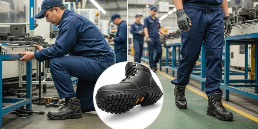 Why High Ankle Factory Safety Shoes are Must for Workers?