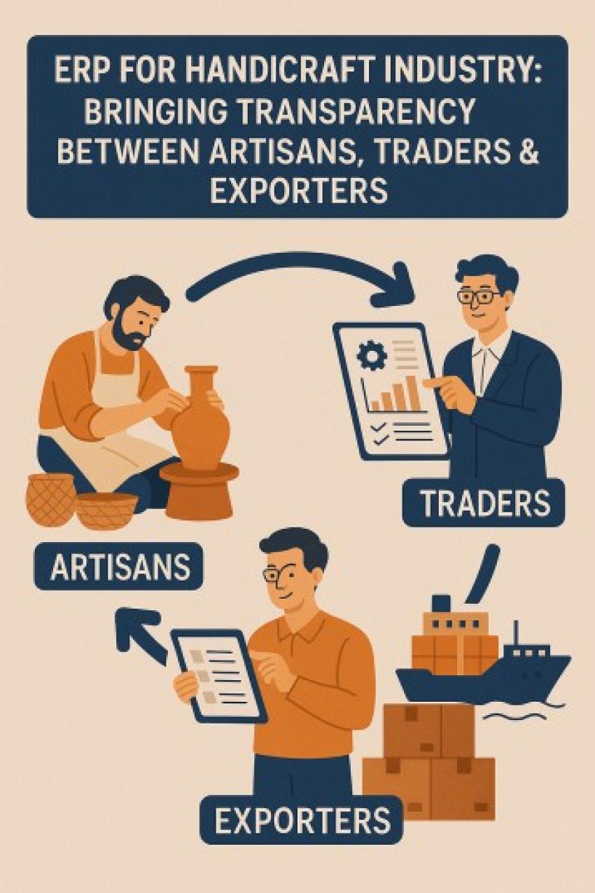 ERP for Handicraft Industry: Bringing Transparency Between Artisans, Traders & Exporters