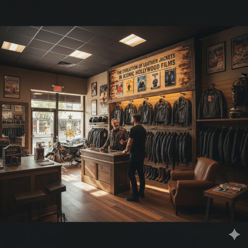 The Evolution of Leather Jackets in Iconic Hollywood Films